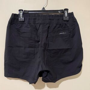 Eddie Bauer Black Pull-On Active Shorts - Women’s Size L